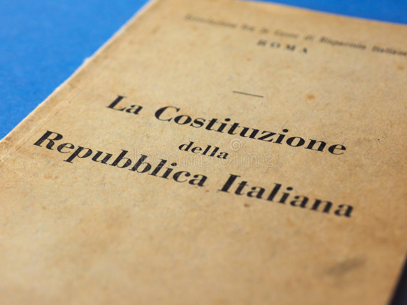 La costituzione italiana